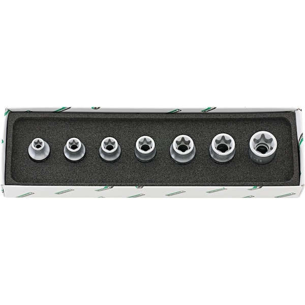 12, 5 mm (1/2") Set: Sockets 7-pcs.